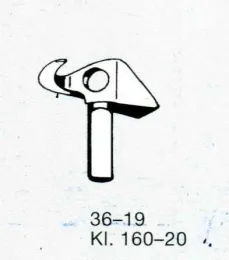 Петлитель 36-19 для пуговичных машин Lewis, Тайвань