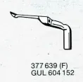 Петлитель 377639(F)/GUL604152 для оверлоков, Тайвань