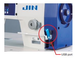 Одноигольная прямострочная швейная машина JIN L-1