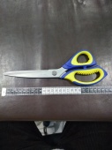 Ножницы эргономичные с силиконовыми ручками GL-202/10+1/2"/265 см