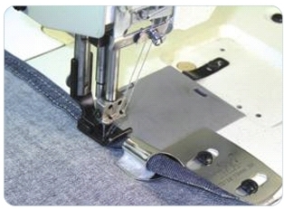 Приспособление UMA-139 для двойного подворота переднего кармана джинсов