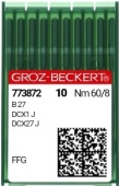 Швейная игла Groz-Beckert B27 FFG №60 для оверлоков