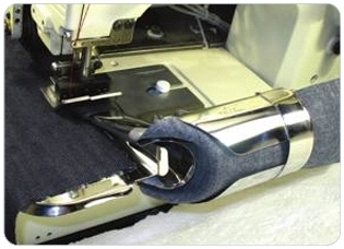 Приспособление UMA-110-A для сложения в четыре раза с кантом, пояс брюк/джинсов