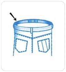Приспособление UMA-110-LS для сложения в четыре раза с клеевым материалом, пояс брюк/джинсов