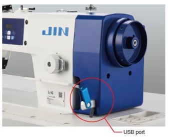 Одноигольная прямострочная швейная машина JIN L-1C