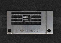 Игольная пластина 14-8190-0 для плоскошовных машин, Тайвань