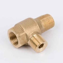 Тройник для манометра и регулятора пара SYVMT18, Silter (Турция)