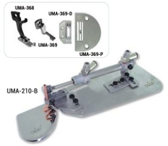 Приспособление UMA-210-B для подворота в два раза