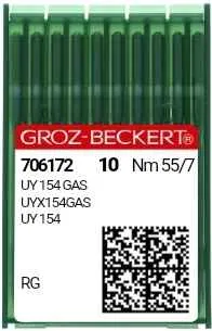 Швейная игла Groz-Beckert UY 154 GAS для оверлоков