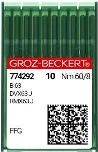 Швейная игла Groz-Beckert B 63 FFG №60 для трикотажа