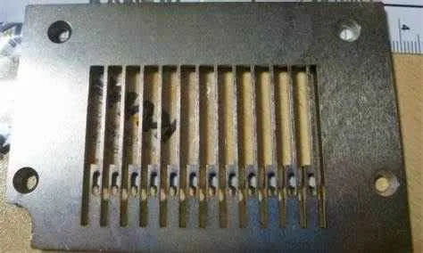 Игольная пластина 14-4970-0 для 12-ти игольных машин, Тайвань