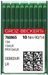 Швейная игла Groz-Beckert 134 LR GEBEDUR для кожи