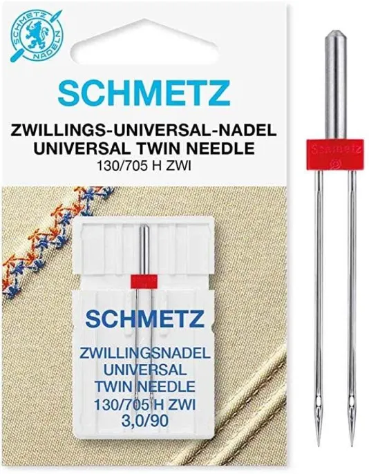 Двойная универсальная игла SCHMETZ 130/705 H ZWI 3,0 №90