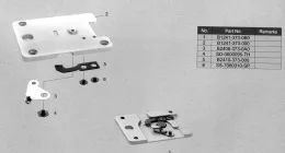 Игольная пластина B1241-373-000, Тайвань