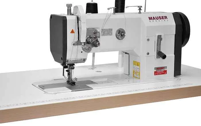 Двухигольная прямострочная швейная машина Mauser Spezial MH1246-6/01 CL x 8.0 PMN (Pfaff)