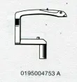 Петлитель 0195004753A для цепных машин Durkopp Adler, Германия