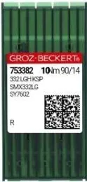 Швейная игла Groz-Beckert 332 LGH KSP для пришивания пуговиц