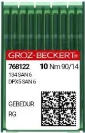 Швейная игла Groz-Beckert 134 SAN 6 GEBEDUR