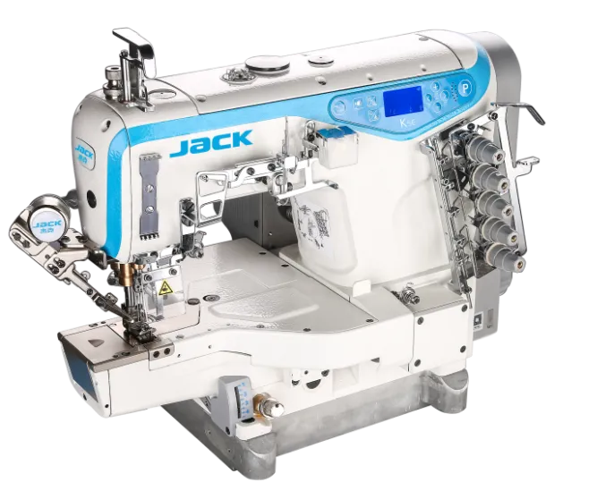 Трехигольная плоскошовная швейная машина Jack K5E-UT-01GBх356/Z