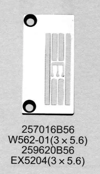 Игольная пластина 257018B56 (5,6 мм), Тайвань