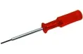 Отвертка шестигранная 1,5 мм, красная