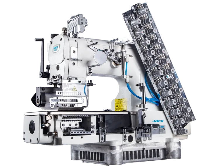 Многоигольная швейная машина цепного стежка Jack 8009VCDⅡ-12064P/UTL (+БЛОК УПРАВЛЕНИЯ)