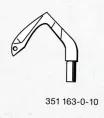 Петлитель 351163-0-10 для Rimoldi 184, Германия