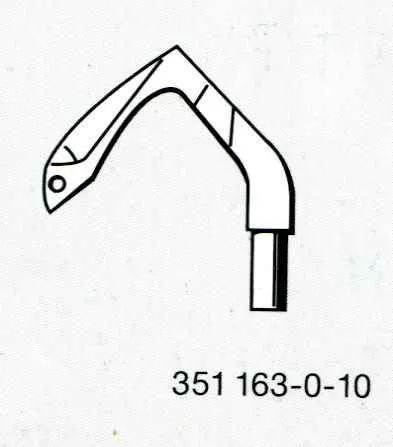 Петлитель 351163-0-10 для Rimoldi 184, Германия