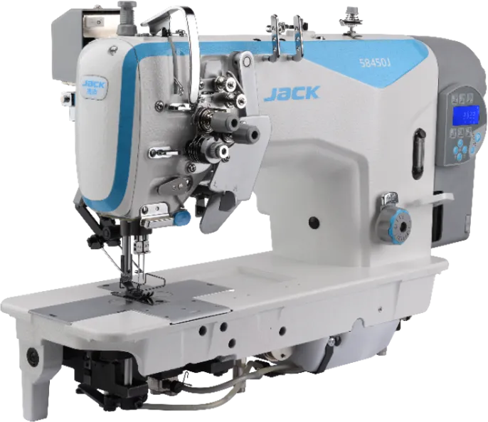 Двухигольная прямострочная швейная машина Jack 58450J-405E