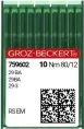 Швейная игла Groz-Beckert  29 BA №80 для потайного стежка