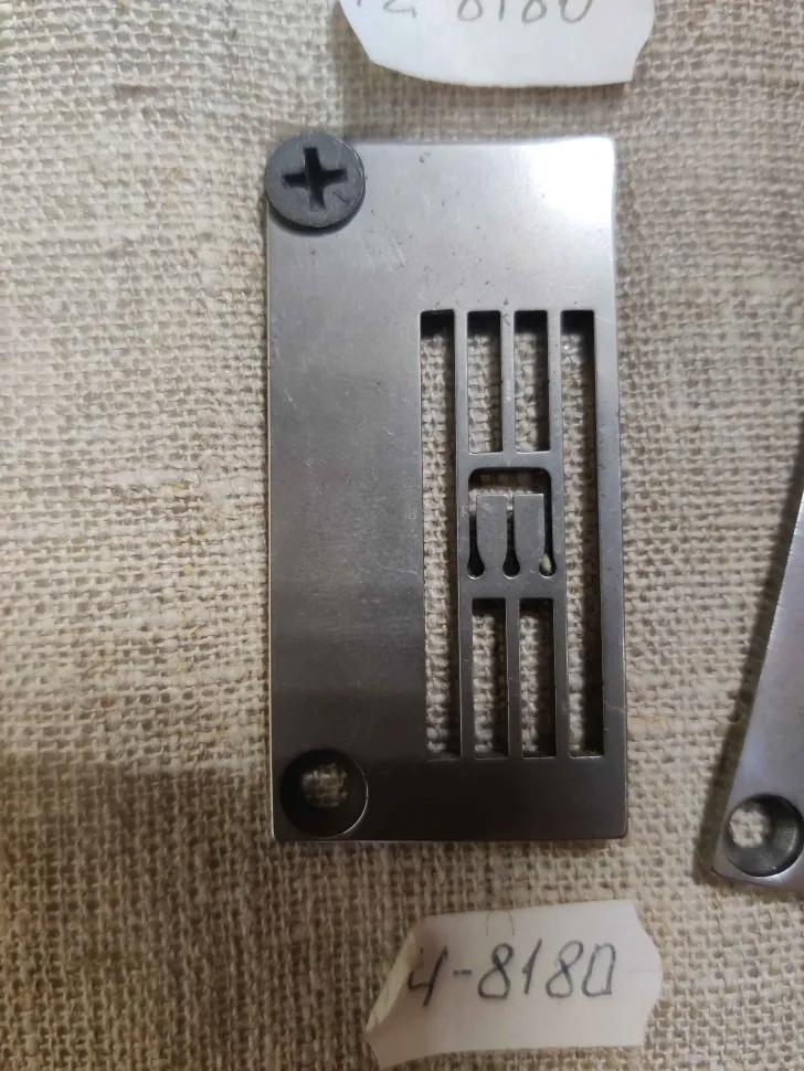 Игольная пластина 14-8180-0 для плоскошовных машин, Тайвань