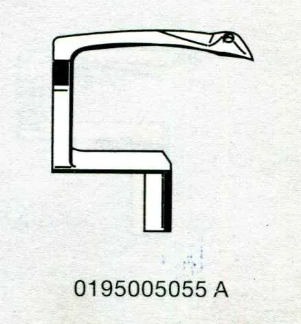 Петлитель 0195005055A для цепных машин Durkopp Adler, Германия