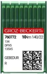 Швейная игла Groz-Beckert 134 GEBEDUR