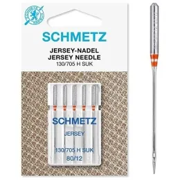 Игла джерси SCHMETZ JERSEY 130/705 H SUK BALL POINT