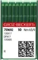 Швейная игла Groz-Beckert 135x17 №65