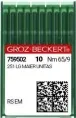 Швейная игла Groz-Beckert 251 LG №65 для потайного стежка