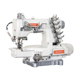 Трехигольная плоскошовная рукавная швейная машина Siruba C007KP-W122-364/CH