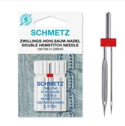 Двойная игла для мережки SCHMETZ 130/705 H ZWIHO 2,5