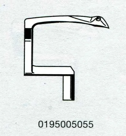 Петлитель 0195005055 для цепных машин Durkopp Adler, Германия