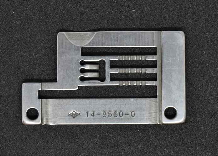 Игольная пластина 14-8560-0 для плоскошовных машин, Тайвань