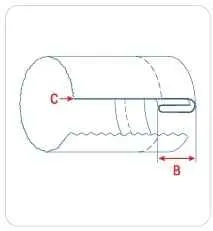 Приспособление UMA-142 10-16 для двойного подворота низа джинсов и брюк