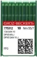 Швейная игла Groz-Beckert 134 SAN 10 FFG №55 для трикотажа