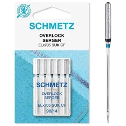 Игла для оверлоков SCHMETZ ELx705 SUK CF OVERLOCK