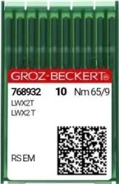 Швейная игла Groz-Beckert LWx2 T для потайного стежка