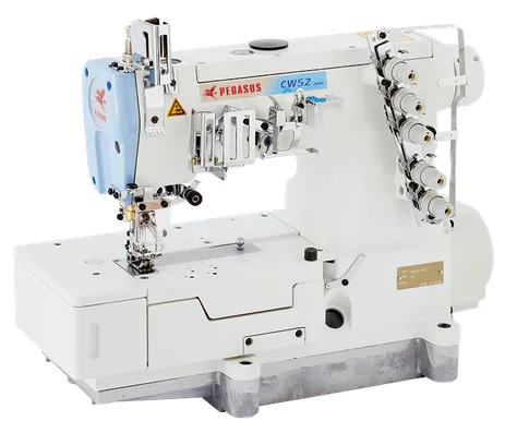 Трехигольная плоскошовная швейная машина PEGASUS CW52-02EX356/D