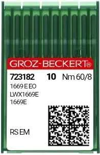 Швейная игла Groz-Beckert 1669 E EO для потайного стежка