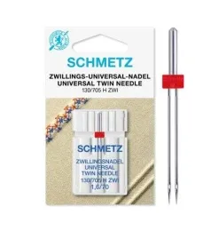 Двойная универсальная игла SCHMETZ 130/705 H ZWI 1,6