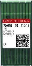 Швейная игла Groz-Beckert 190 LR для кожи