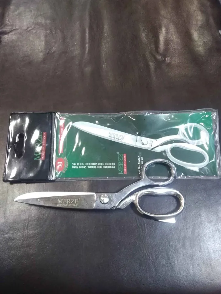 Ножницы закройщика A6257 MERZE CHROM 8"/20.32 мм, Турция